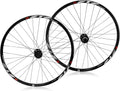 26'/27.5'/29' Mountain Bike Wheelset，Ultralight Aluminum Alloy Rim 32H High Strength Bike Wheels， Quick Release Disc Brake MTB Wheel Set， Compatible 7-12 Speed Cassette