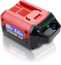 60V 6.0Ah L108H Replacement Battery for Toro 60V Battery 88620 88625 88640 88660 88675 L108 L135 L216 L324 L405, Compatible with Toro Flex Force 60Volt Power System Tools & Chargers 88602 88605 88610