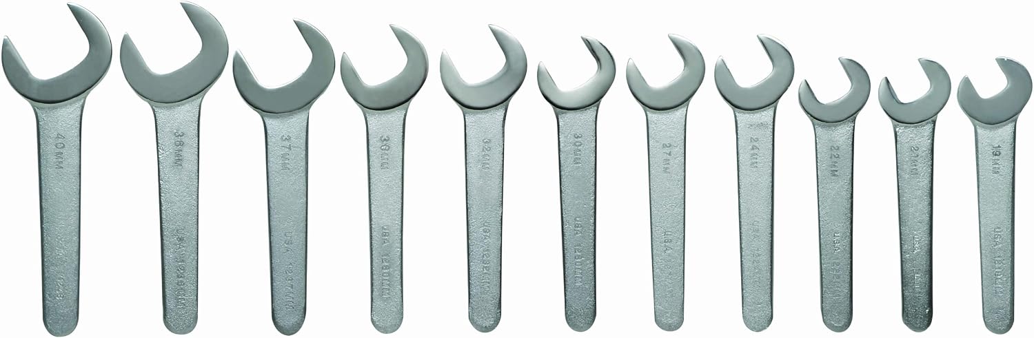 Williams MWS-3510 10-Piece 30-Degree Metric Service Wrench Set