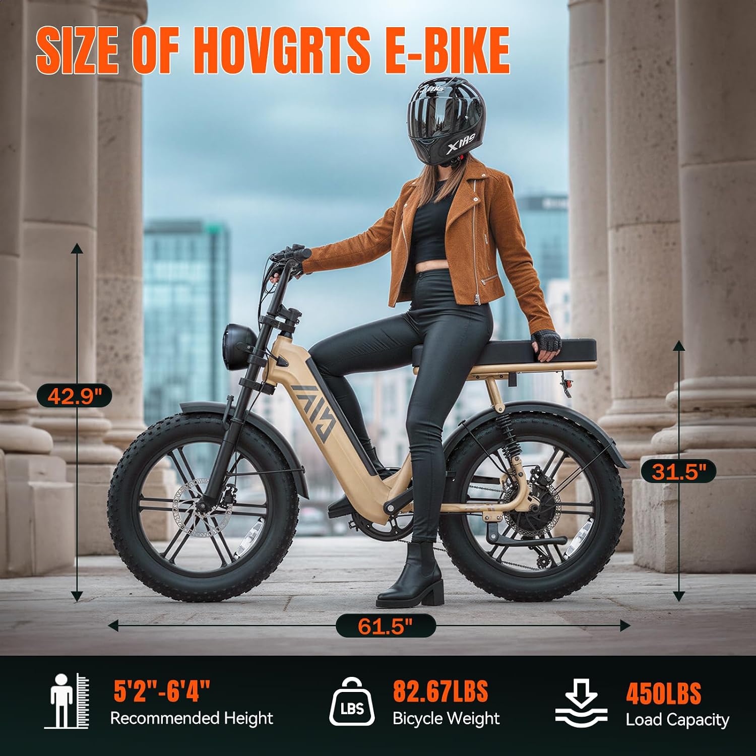 TST Electric Bike for Adults 1500W Peak 20' Fat Tire All-Terrain E-Bike 60 Miles Electric Dirt Bike for Road Sand Mountain Snow - 48V 15AH Battery Powered Electric Motorcycle for Adventure