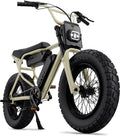 MACFOX X7&X7L Electric Bike for Youth, 750W EBike with Hydraulic Brakes, 48V 13Ah Removable Battery 30 Mile Range, Upgraded 20x5.0 Rear Fat Tire Designed for School/City Commuting (UL2849 & Class-2)