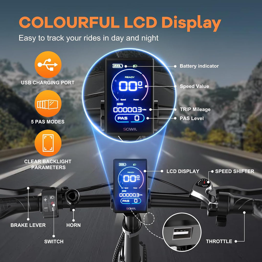 EUYBIKE Foldable Electric Bike for Adults, 30+MPH, 48V 20Ah Removable Battery up to 80Miles, 20' Fat Tire 1000W Peak Motor Adult Electric Bicycle for Beach Mountain E Bike Green with Safety Seat