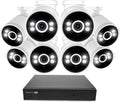 Swann AdvancedX Wired NVR 4K Security Camera System, 8 Channels, 8 PoE Cameras Outdoor, 1TB HDD Storage, Color Night Vision, Smart AI Video Analytics/Alerts, Advanced Motion Detection, 24/7 Recording