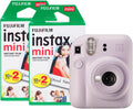 Fujifilm Instax Mini 12 Instant Camera with 40 Shot Film Pack - Lilac Purple