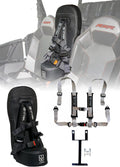 UTVMA RZR 1000 and 900 (2014-2023) Bump Seat with 4-Point Harness | Kids Seat | Jump Seat | All Models (XP, Turbo, Turbo S, High Lifter, Sport, Premium, Ultimate) (Seat with Silver Harness)