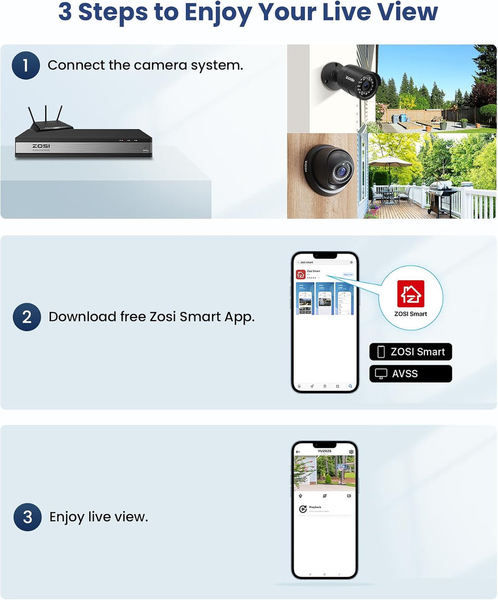 ZOSI 2MP 16CH Home Security Camera System Outdoor with AI Human Vehicle Detect, H.265+ 16CH DVR and 12 x 1080p Weatherproof Surveillance CCTV Bullet Dome Camera, 90° View Angle, Alert Push, 2TB HDD