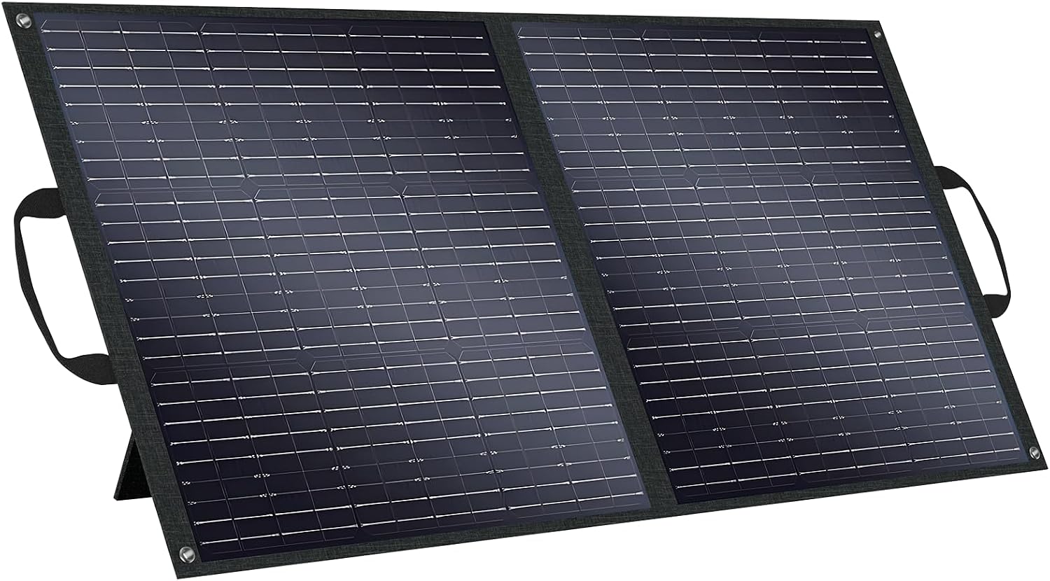 100 Watt Portable Solar Panel, 23.4% High Conversion Foldable Solar Panel Suitable for Solar Generator,IP67 Waterproof (100W)