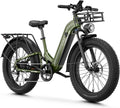 Aipas M1 Pro Electric Bike, 1800W Peak Motor Electric Bike for Adults, 26'' x 4.0'' Fat Tire Ebike, 48V 17.5Ah Electric Mountain Bike, 36MPH, 85 Miles Electric Bicycle, 7 Speed, 110NM with Rear Basket
