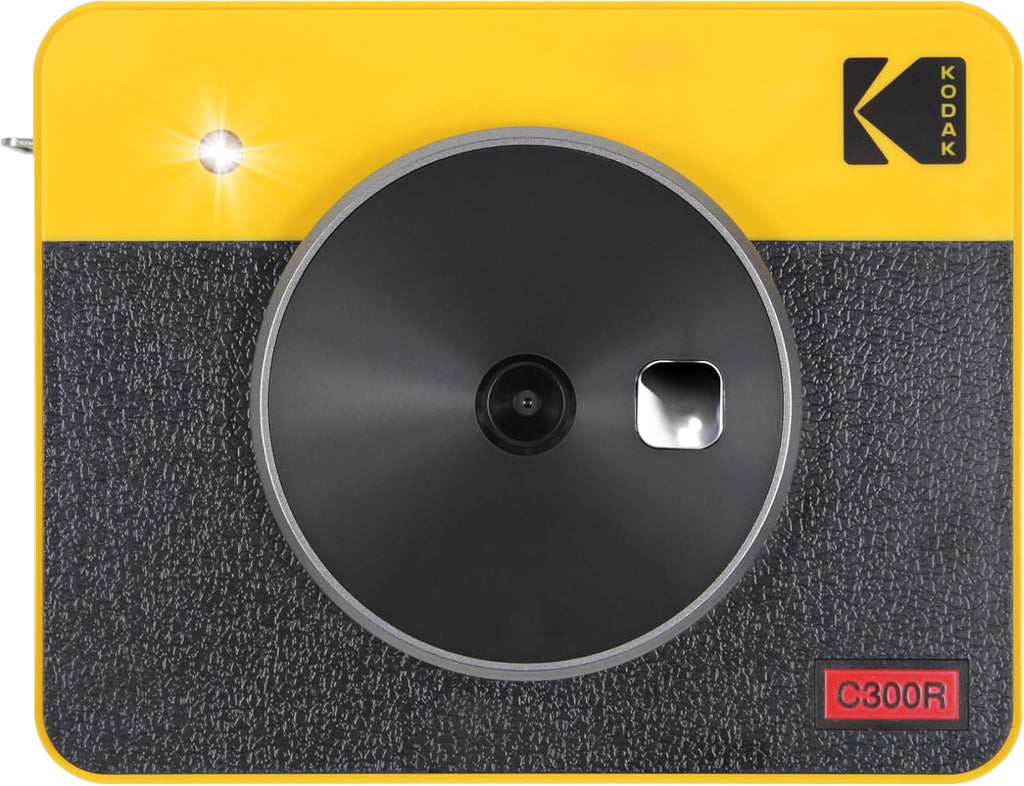 Kodak Mini Shot 3 Retro 4PASS 2-in-1 Instant Digital Camera and Photo Printer (3x3 inches)