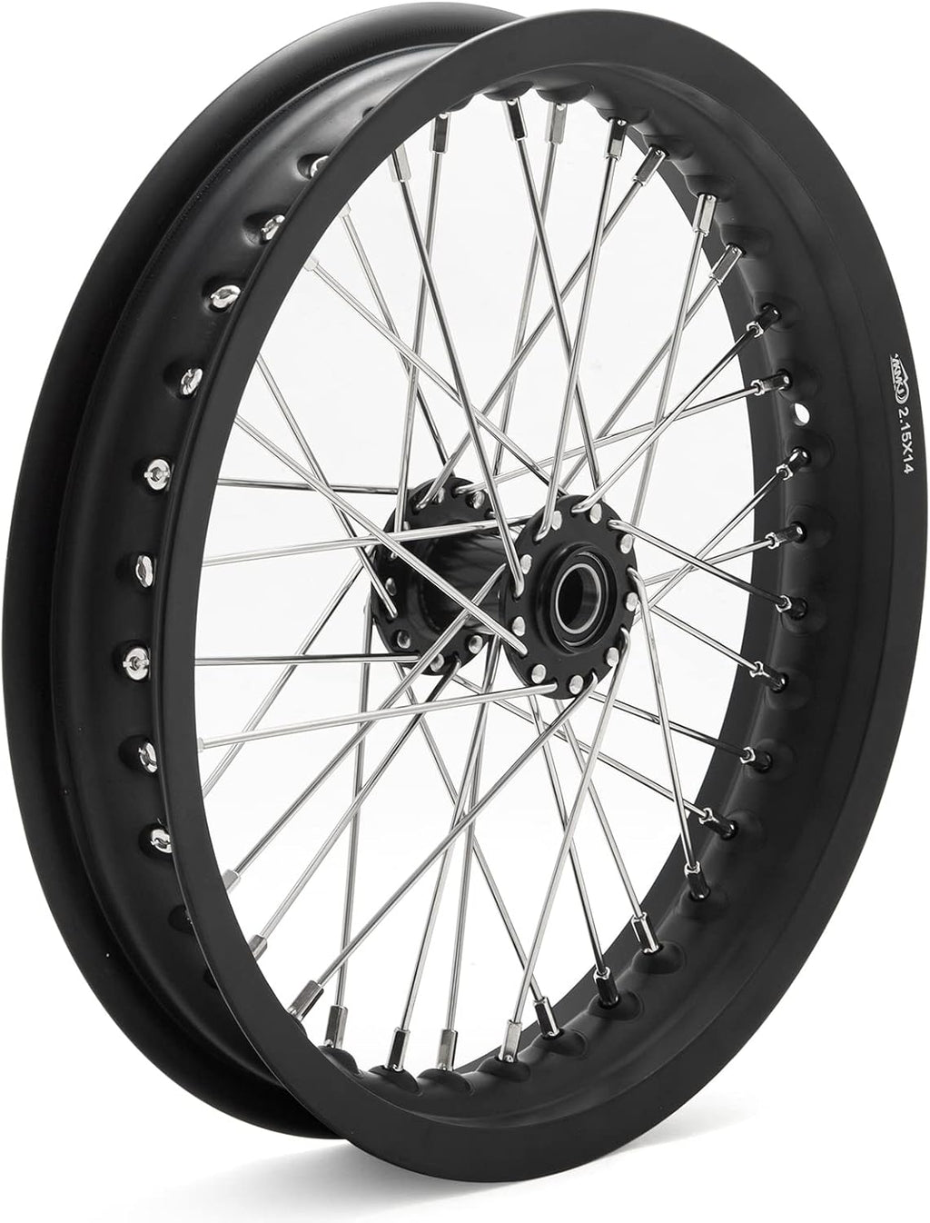 TOFR 14' x 2.15' Front Spoke Wheel Rim Hub for Sur-Ron Light Bee X LBX for Segway X160 X260 for Talaria Sting Talaria XXX for Apollo RFN for Beta Explorer
