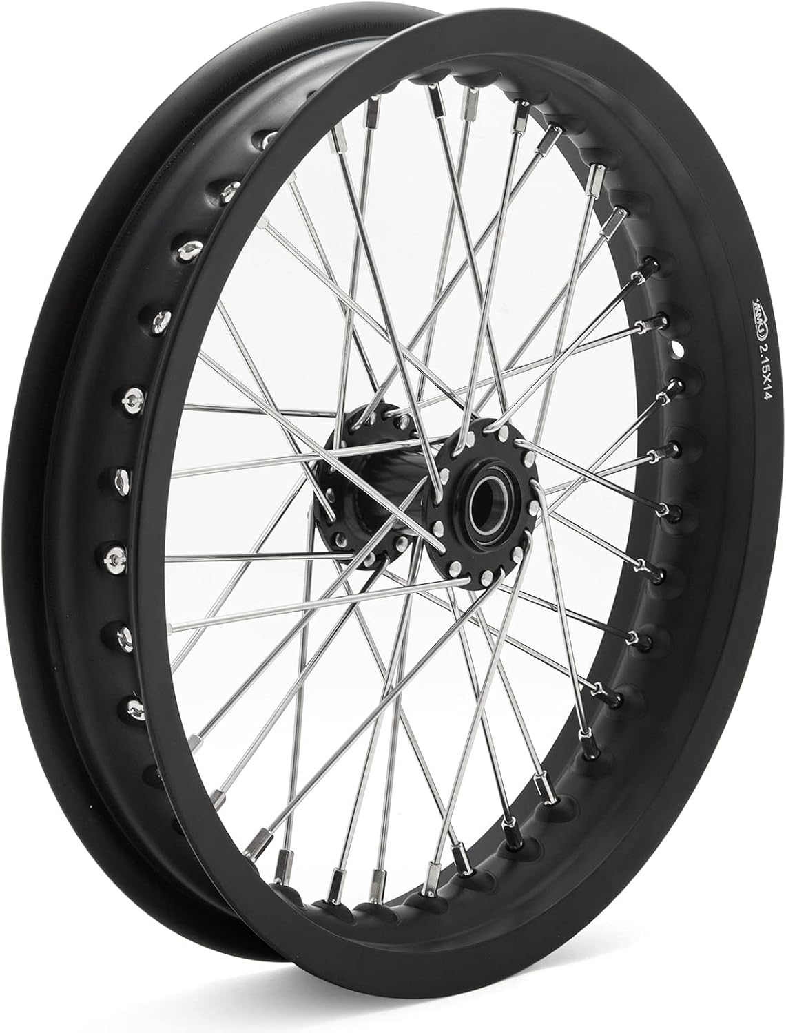TOFR 14' x 2.15' Front Spoke Wheel Rim Hub for Sur-Ron Light Bee X LBX for Segway X160 X260 for Talaria Sting Talaria XXX for Apollo RFN for Beta Explorer