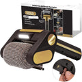 Fit for Electric Grill Brush - Cordless BBQ Cleaner with Light for Effortless Grilling Maintenance(Black Gold)