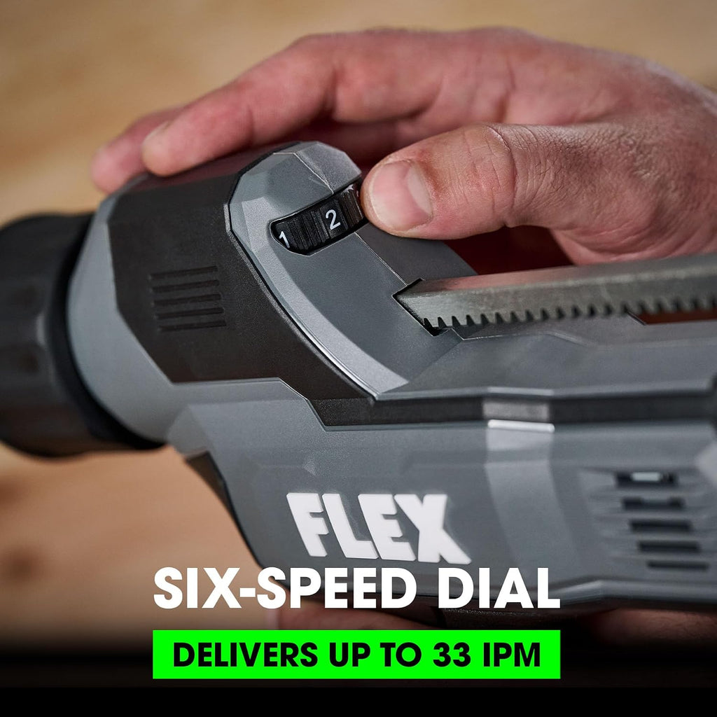FLEX 24V Cordless 10 oz Caulk and Adhesive Gun, Tool Only - FX6211-Z
