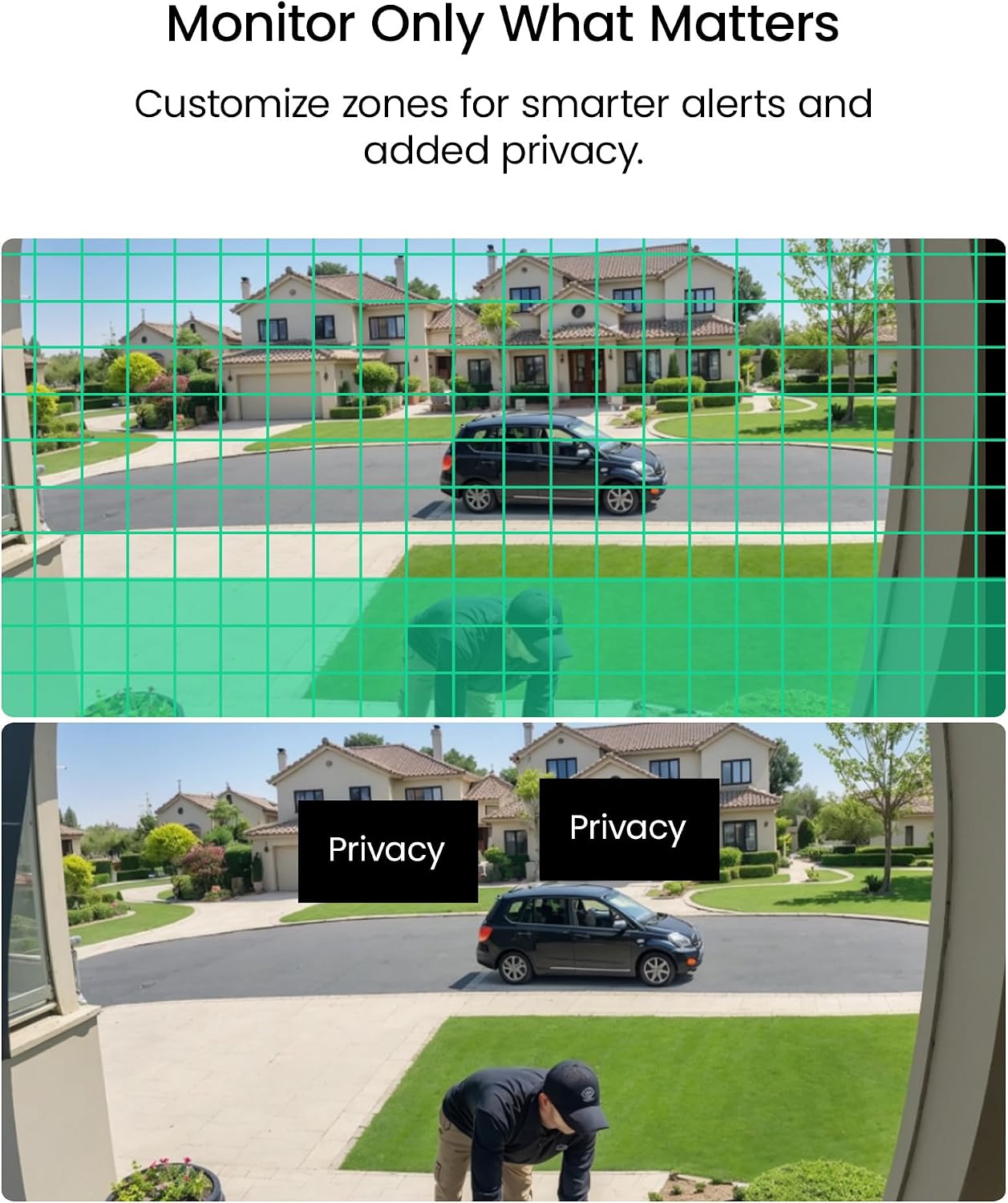 ZOSI H.265+ 5MP 3K Lite 8 Channel CCTV DVR Recorder, AI Human Vehicle Detection, Alert Push, Hybrid Capability 4-in-1(Analog/AHD/TVI/CVI) Full 1080p HD Surveillance DVR for Security Camera (1TB HDD)
