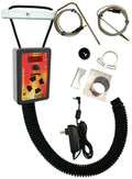IQ120 BBQ Temperature Regulator Kit with Small Adjustable Kamado Pit Adapter