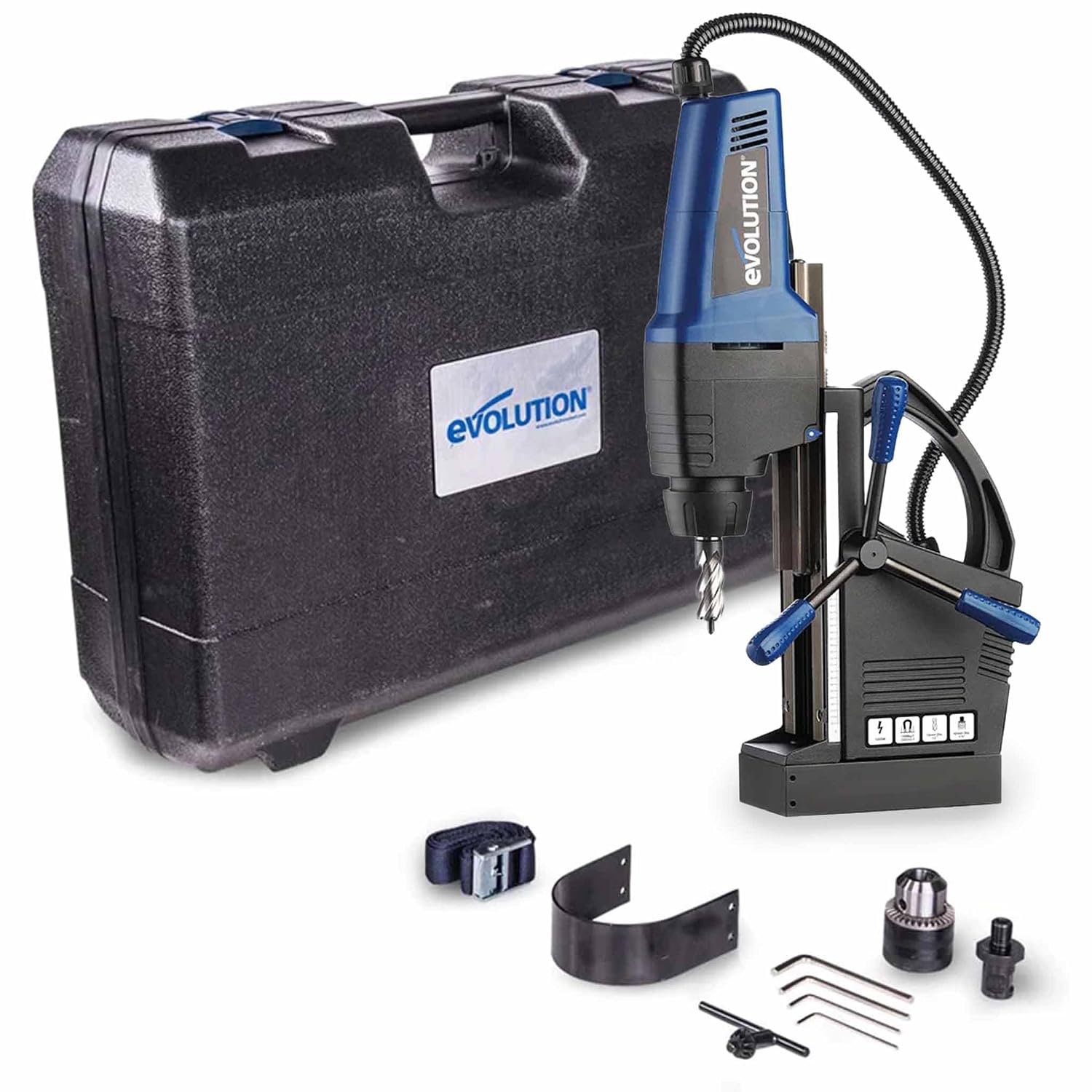 Evolution Power Tools EVOMAG42 1 5/8' Diameter x 2' Depth Magnetic Drilling System