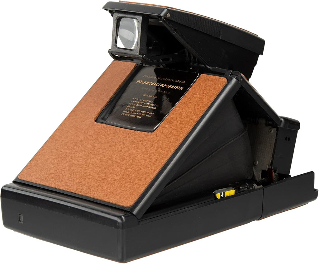 Polaroid Sx-70 Black Model 2 with Strap and Vintage Polaroid Ever-Ready Case