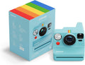 Polaroid Now+ 3rd Generation I-Type Instant Film Camera - Bluetooth Connected App Controlled - Arctic Blue - Camera Only No Film (9163)