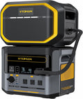 VTOMAN FlashSpeed 1500 Portable Power Station with Extra Battery - 3096Wh/1500W(3000W Peak) Solar Generator with LiFePO4 Battery, 100W USB-C, 60 Min Fast Charging 0-80% for Camping, Emergency, RV