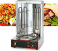 Electric Grill Electric Kebab Machine Electric Kebab Grill Gyro Machine 2 Heating Tubes Electric Kebab Grill Table Grill BBQ Döner Automatic Rotating Grill Machine 50-300℃