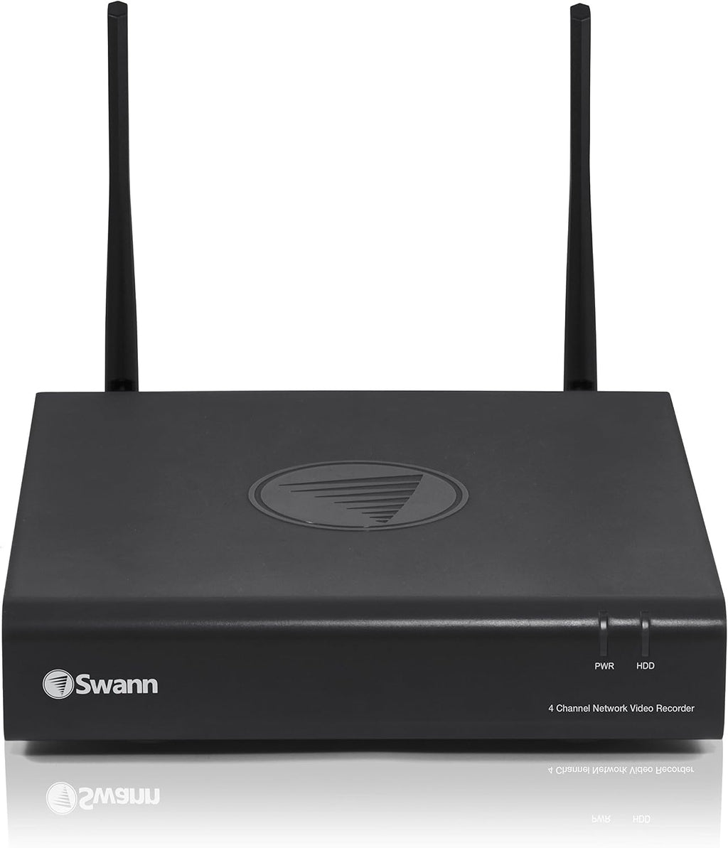 Swann SWNVW-GUAEYE-CL 1080p Wireless Monitoring System with 2X WiFi Cameras, Black