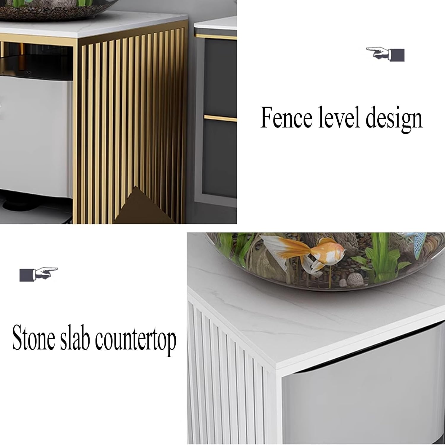 Self Emptying Robot Vacuum Cleaner Small Storage Cabinet, Small Bedside Tables for Small Spaces, Side Table for Living Study Room, Nightstands for Bedroom(Black,50 * 40 * 53cm)