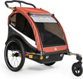 Burley Cub X, 2 Seat Kids Bike Trailer & Stroller