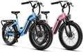 1500W Motor Electric Bike for Adults & Teenager, 48V 20AH Removable Battery Ebike, 24inch Fat Tire Electric Bicycle, Step-Thru E Bike for Commuting & Mountain, Front Suspension