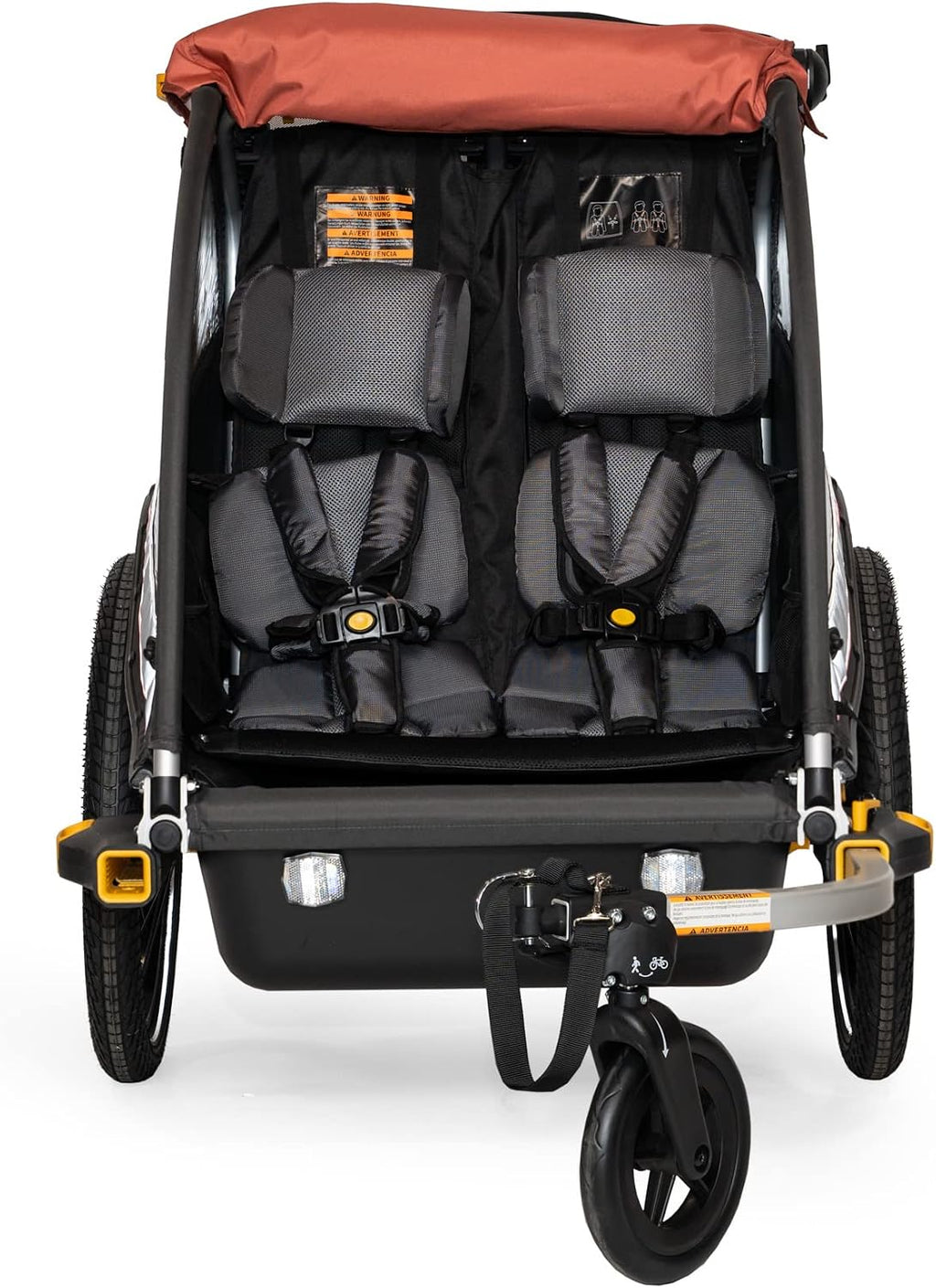 Burley Cub X, 2 Seat Kids Bike Trailer & Stroller