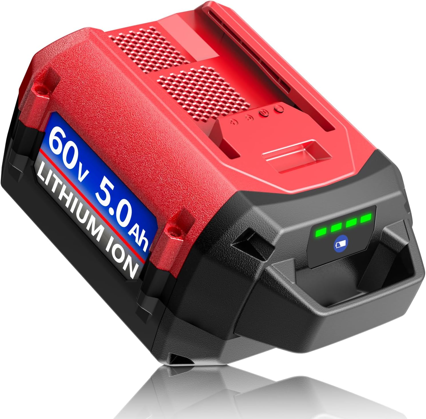 FSKE 5.0Ah Battery Replacement for Toro 60V Battery Flex-Force L108 L135 88620 88675 Compatible with Toro 60V Cordless Power Tools