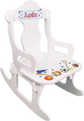 My Bambino Personalized Boys Puzzle Rocker (Sports) | Personalized Kids Gift