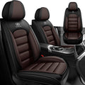 Car Seat Cover Fit for Rivian R1T 2022-2025,Compatible Airbag Non-Slip Waterproof Seat Cover,Car Seat Protector Premium Interior (Standard 2 Seats,Black Coffee)