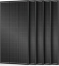 18BB 1000 Watt Solar Panel, 5pcs 200W N-Type1911-5 Solar Panels, 25% High-Efficiency Monocrystalline Module PV, for 12V/24V Battery, Home, Trailer, Camping, Marine, Boat,