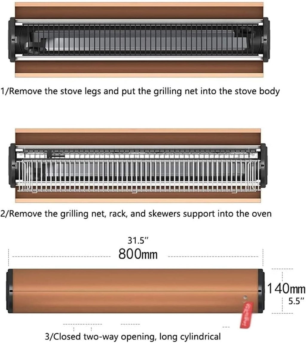 Portable Charcoal Grill Outdoor Iron Barbecue Grill Portable Folding Barbecue Camping Tools Charcoal Grill BBQ Grill for Outdoor