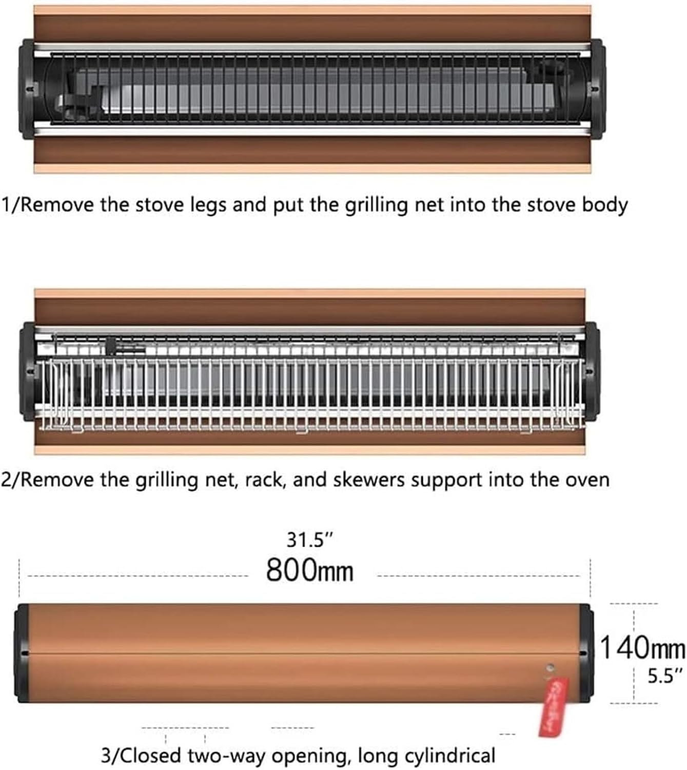Portable Charcoal Grill Outdoor Iron Barbecue Grill Portable Folding Barbecue Camping Tools Charcoal Grill BBQ Grill for Outdoor