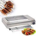 Smokeless Electric Grill, 3000W Healthy Grill, Adjustable Temperature, Drip Tray, Chrome Grill and Stainless Steel Heating Element (Jpx D060w)
