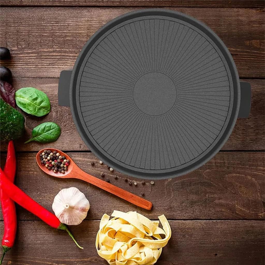 IRYZE Portable Charcoal Grill Barbecue Grill Pan Gas Non-Stick Gas Stove Plate Electric Stove Baking Tray BBQ Grill Barbecue Tools BBQ Grill for Outdoor