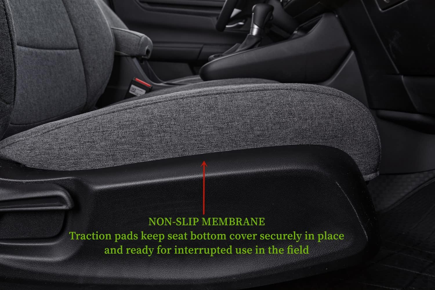coverdream Full Set HRV Seat Covers Fit for 2026 2025 2024 2023 Honda HRV EX-L,Fully Covered,UV Resistant Breathable Polyester Car Seat Protector(Gray)