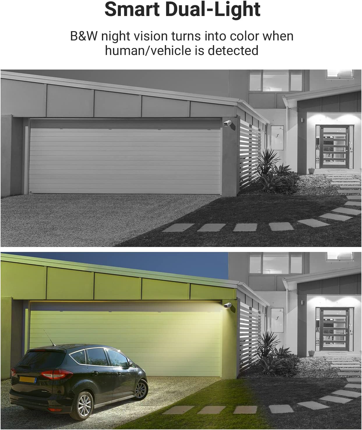 ANNKE 8CH 3K Security Camera System, 8 Channel Surveillance DVR, 4x 5MP 2960*1665 CCTV Cams with Audio, Dual Light, Built-in Mic, AI Human/Vehicle Detection, IP67, Color Night Vision, 1TB Hard Drive