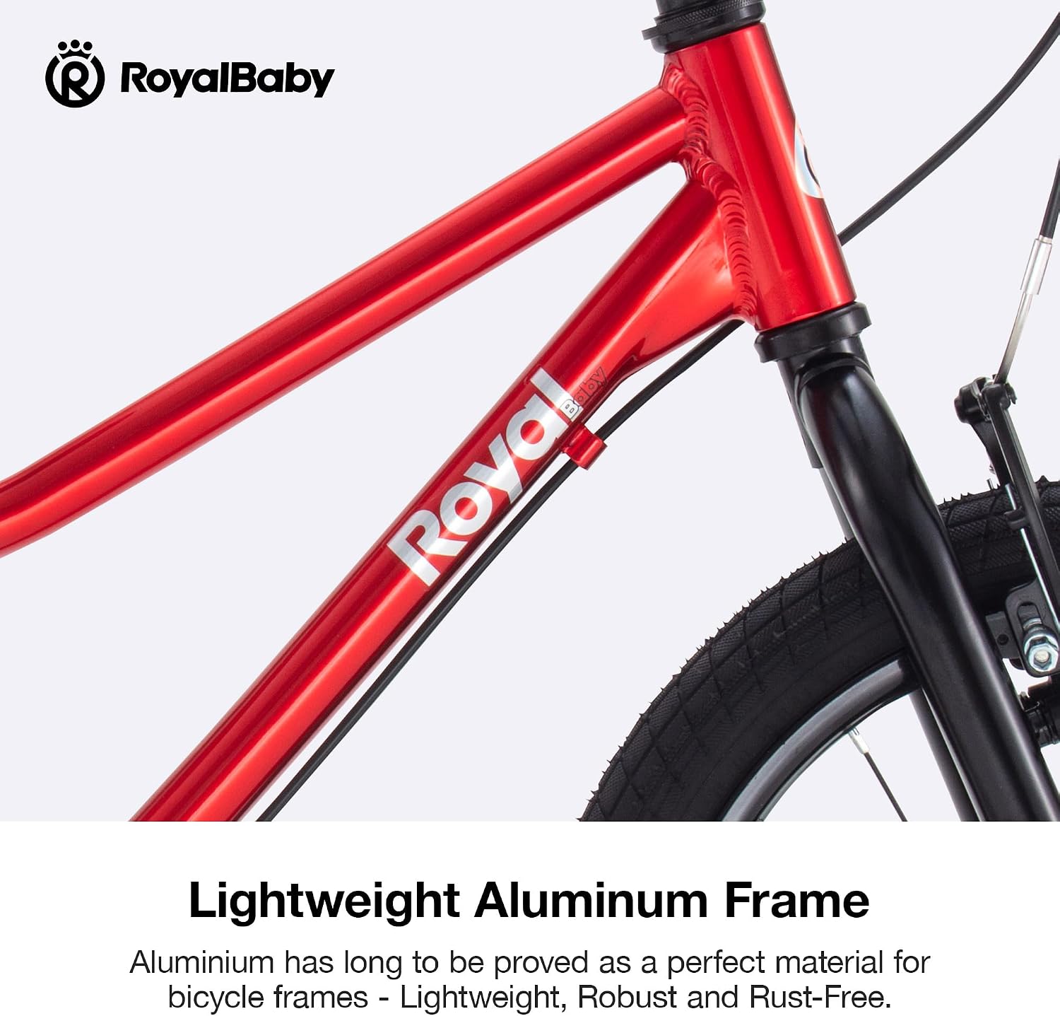 RoyalBaby Kids Bike, Lightweight Aluminum 16 18 Inch Wheel Bicycle Boys Girls Ages 4-9 Years, Multiple Colors