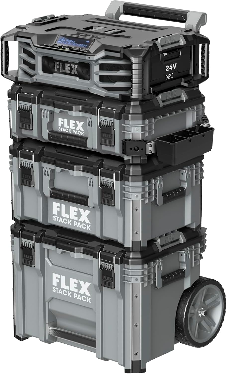 FLEX 24V Stack Pack Radio Tool Only, Battery and Charger Not Included - FX5361-Z