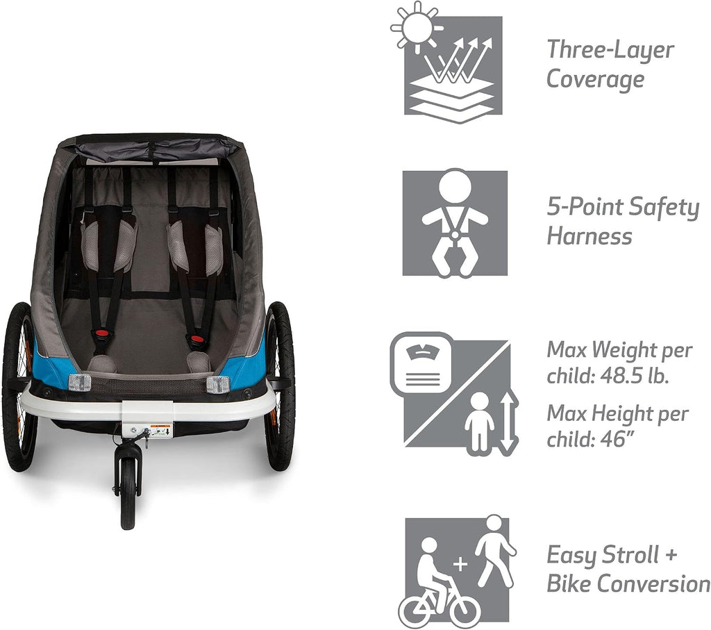 Hamax Traveller Bike Trailer + Stroller