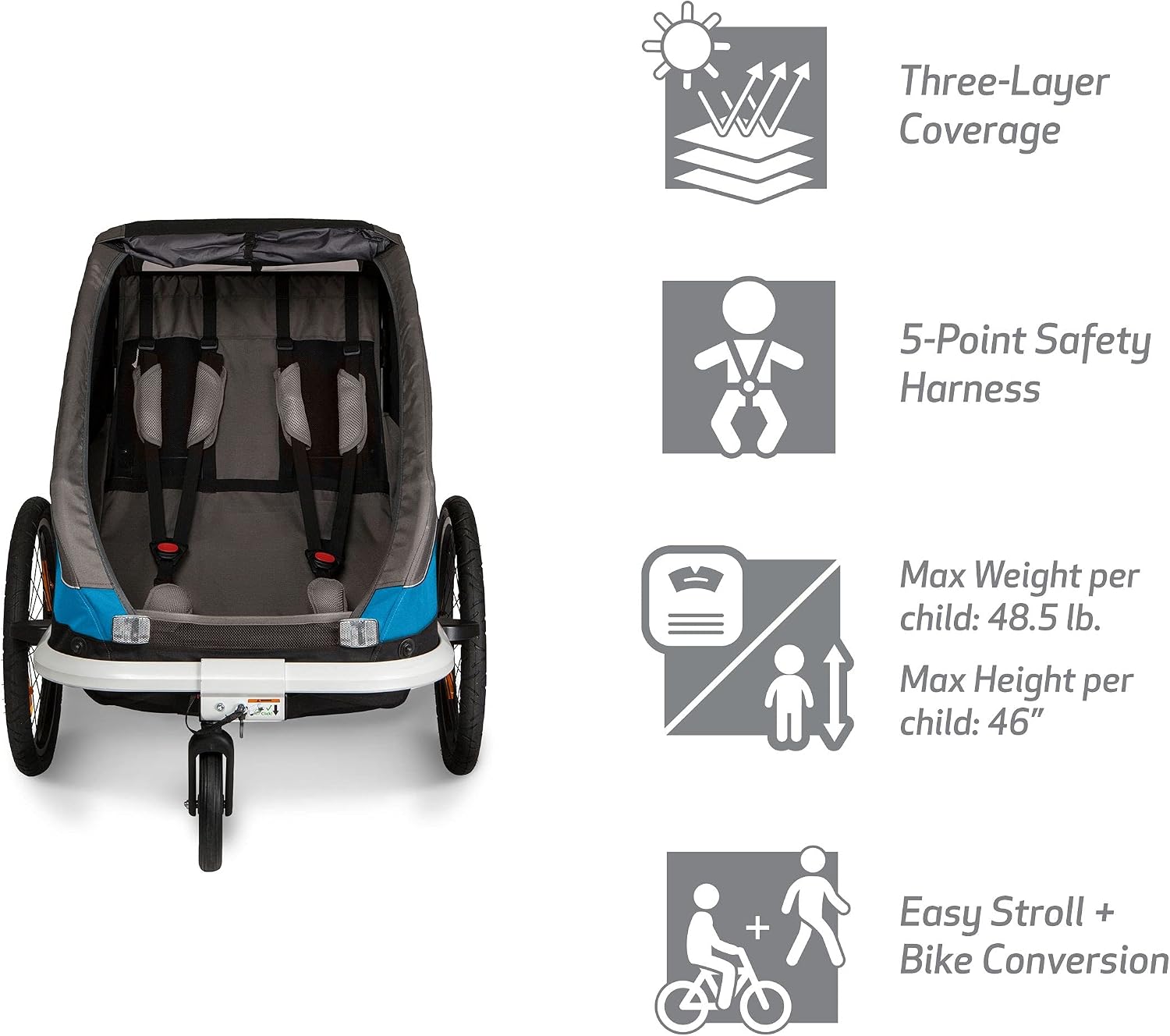 Hamax Traveller Bike Trailer + Stroller