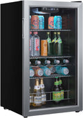EdgeStar BWC121 19 Inch Wide 105 Can Capacity Extreme Cool Beverage Center - Stainless Steel