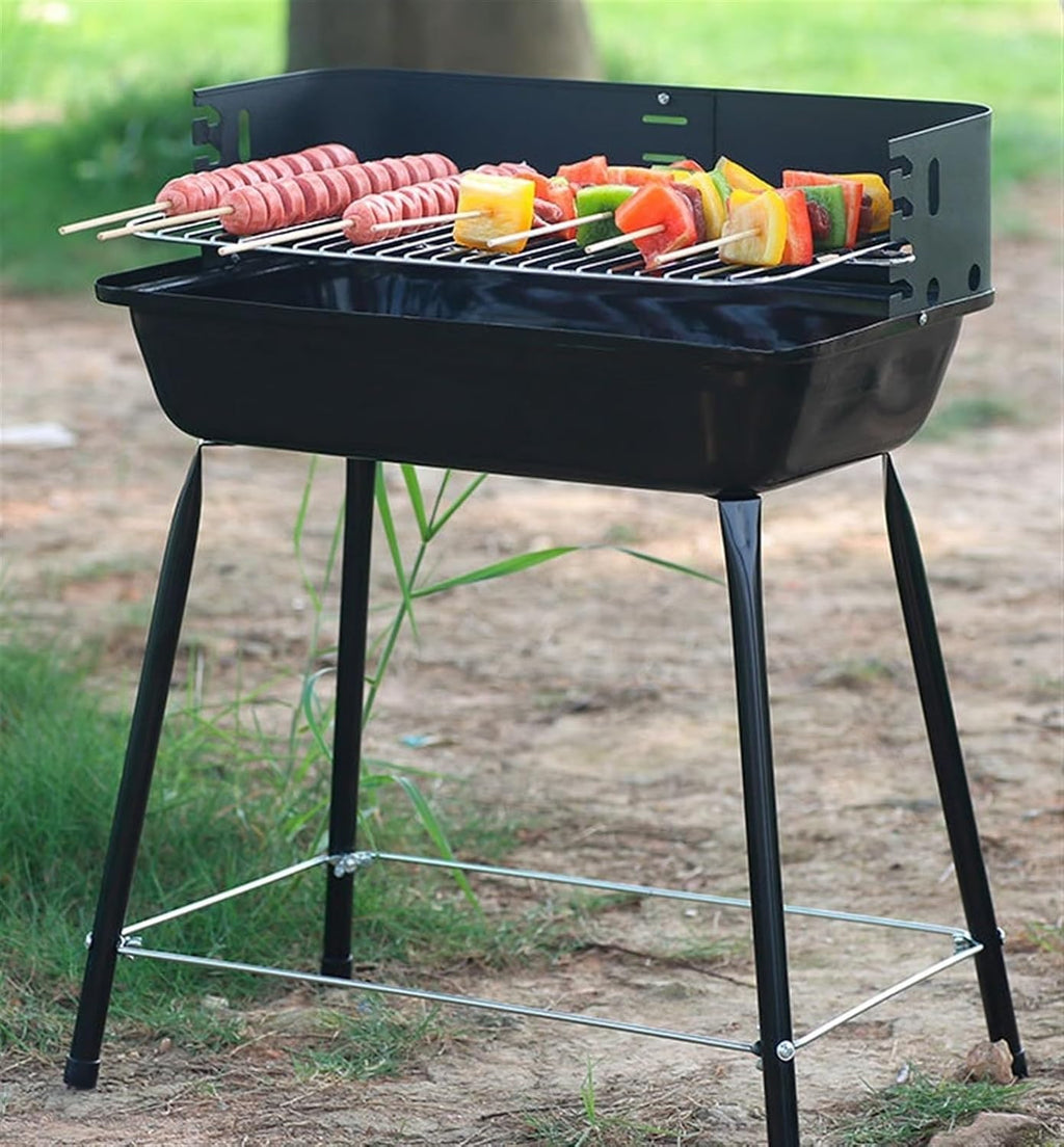 Portable Charcoal Grill Outdoor Portable Charcoal Grill Barbecue Grill Perfect for Camping Travel Garden BBQ Grill for Outdoor