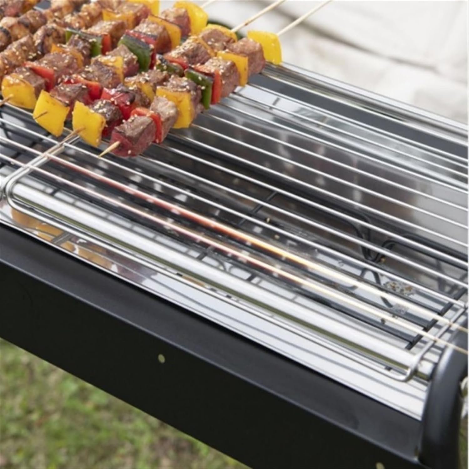 Portable Charcoal Grill Outdoor Barbecue Grill Stainless Steel Folding Charcoal Grill Portable Grill for Camping BBQ Grill for Outdoor