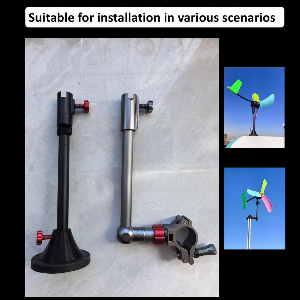 30w Portable Wind Turbine Generator Backup Wind Power Supply With LED Light For Home Power Storage, Camping And Travel