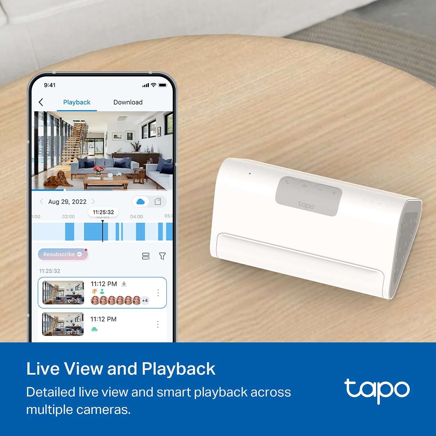 Tapo CentralHub for Smart Home Devices – Connect up to 16 Tapo Cameras & 64 Sub-G Sensors, 16GB Built-in Storage + 2.5'' SATA Expandable Storage Option, Improves Camera AI Accuracy - H500