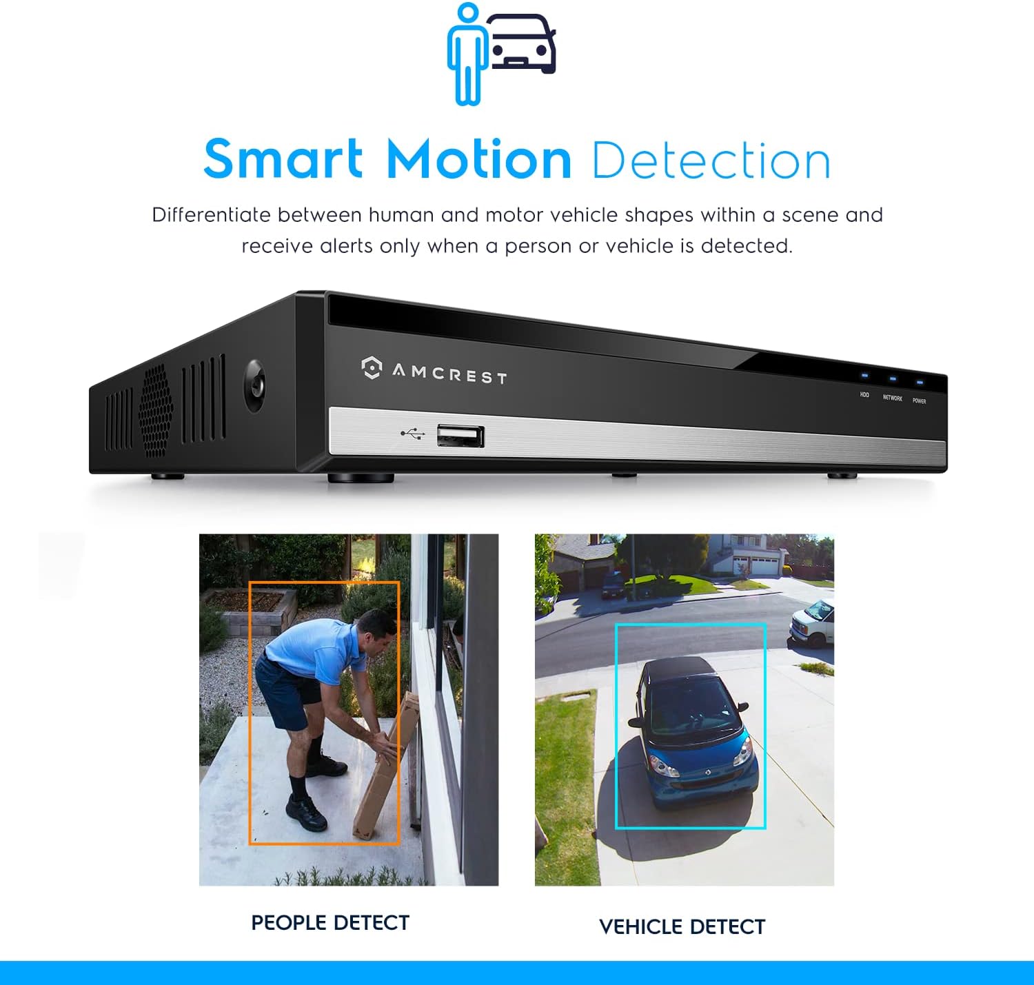 Amcrest 5MP UltraHD 8 Channel DVR Security Camera System Recorder, 5MP Security DVR for Analog Security Cameras, Remote Smartphone Access, HDD & Cameras NOT Included (AMDV5M8)