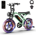 Tamobyke T16 Electric Bike for Teens & Childs, 1000W Motor 48V15.6Ah Removable Battery, 30MPH Off-Road Electric Bicycle,16'Fat Tire Ebike for Kids, 7-Speed,Dual Hydraulic Brakes, Fits Riders 5'0'-5'7'